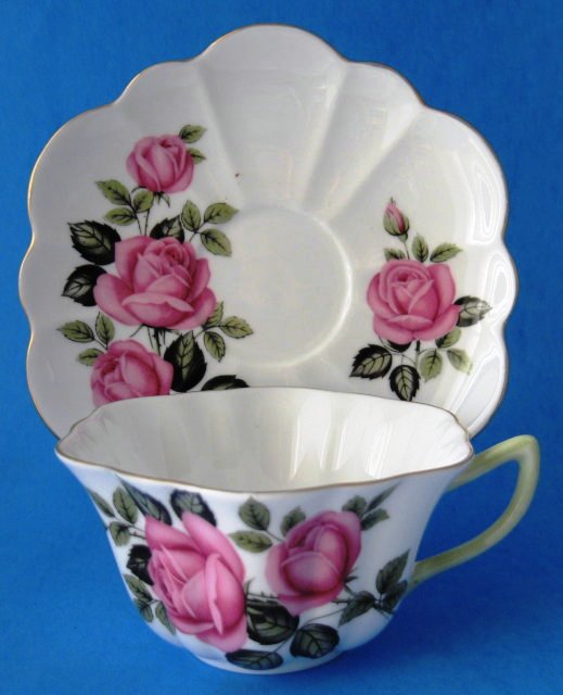 cup and cover gold trim