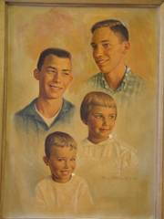 Smoke can be Hazardous A smoke-damaged painting.