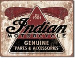 indian-motorcycle-parts-1901-tin-sign-retro-metal-adv-signs-i Indian Motorcycle Parts 1901 tin sign (replica).