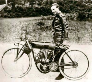 jake-derosier Indian's top racer, Jack DeRosier