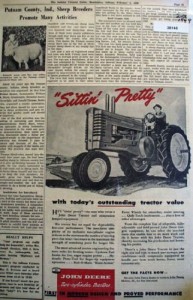 john-deere-two-cylinder-tractors-1949-ad John Deere 1949 newspaper ad