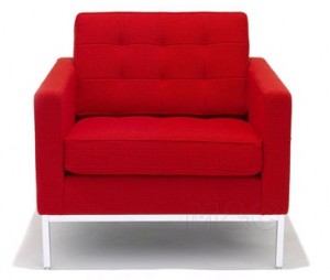florence_knoll_lounge_chair A Florence Knoll lounge chair