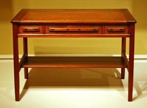 mahogany-library-table-by-charles-henry-green Mahogany Libary Table by Charles & Henry Green