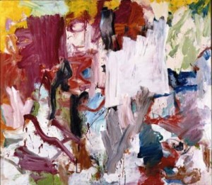 willem-de-kooning-untitled-xxv "Unititled XXV" by Willem de Kooning