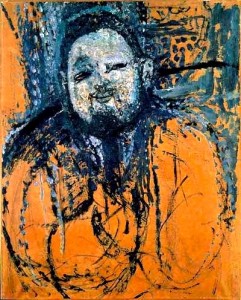 Amedeo_modigliani_-_retrato_de_diego_rivera_02 Expressionism: "Portrait of Diego Rivera," by Amedeo Modigliani