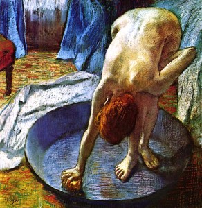 Edgar_Germain_Hilaire_Degas_032 Impressionism: "Woman in the Bath," by Edgar Degas