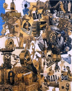 Hoch-Cut_With_the_Kitchen_Knife Dadaism: "Cut with the Dada Kitchen Knife through the Last Weimar Beer-Belly Cultural Epoch in Germany," by Hannah Höch