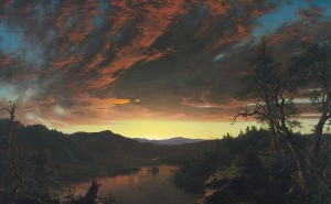 Twilight_wilderness_big Romanticism: "Twilight in the Wilderness," by Frederic Edwin Church