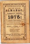antique-19th-century-almanac-1875 The New England Almanac and Farmer's Friend” for 1875.