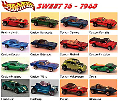 Hot Wheels Sweet 16 1968