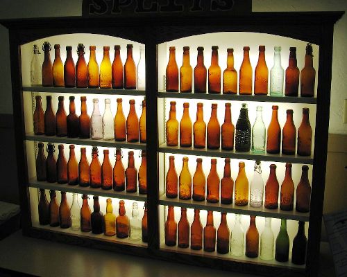 Western beer bottles Western beer bottles