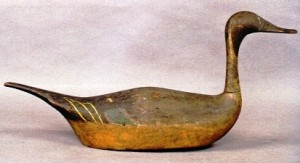 unknown-decoy-kankakee-ill This Pintail drake decoy by an unknown maker realized $125,000.00 at Guyette and Schmidt auction this November. (Photo courtesy of Guyette and Schmidt)