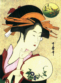 a-beauty An example of a Utamaro beauty