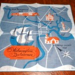 keefebldel3hky2 Keefe’s Delaware hanky, also available in several color schemes, is fairly easy to find around Delaware.