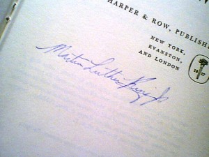 mlk-book-autograph Autographed page