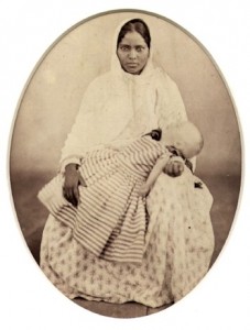 ahma-girl-in-bengal Ahma girl in Bengal antique photo