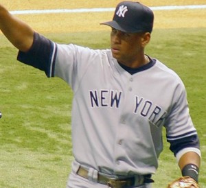 alex-rodriguez-waving Alex Rodriguez, Yankees third baseman