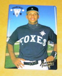 another-alex-rodriguez-foxes-card Alex Rodriguez 1994 Foxes card