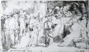 freemans-lot-75-rembrandt-etching Rembrandt's etching