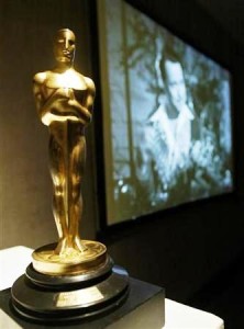 kaneoscar Orson Welles’ Best Writing Oscar from “Citizen Kane” when it was up for auction.