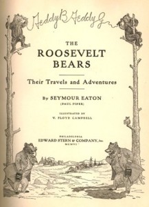 titlebears Title page for “The Roosevelt Bears,” 1906.