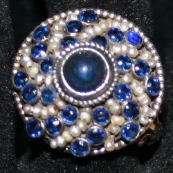 victorian-sapphire-and-pearl-ring Victorian sapphire-and-pearl ring
