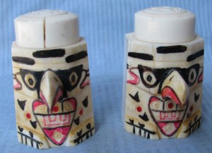 eskimo-carved-scrimshaw-shakers Eskimo-carved scrimshaw shakers