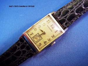 ham14krecww1 Gentleman’s 1940s Hamilton in 14K gold.