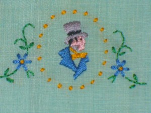 his-irish-linen-hand-towel "His" Irish linen hand towel