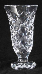 waterford-footed-vase Waterford footed vase