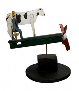 whirligig Milking cow whirligig