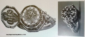 worthpoint-pic15 Early single hand ring watch, circa 1615.