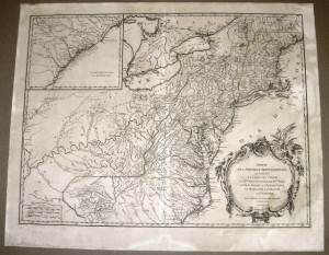 1755-colonial-america-map 1755 Colonial America map