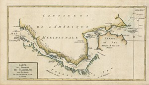 antique-map-of-strait-of-magellan Antique map of Strait of Magellan