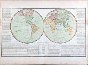 clouet-1769-world-map 1769 Clouet world map