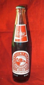 coke-bottle-commemorating-1983-kentucky-derby Coke bottle commemorating 1983 Kentucky Derby