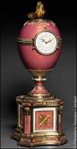 faberge This pink enameled Fabergé egg sold in 2007 for $18 million