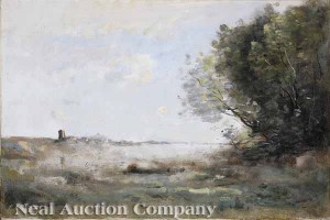 jean-baptiste-camille-corot Corot's “Souvenir de Saint-Servan”
