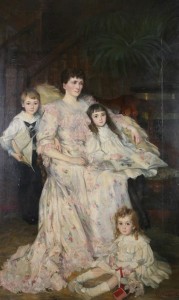kenyon-lot-1231a-portrait-of-a-woman-with-three-children "Portrait of a Woman with Three Children"