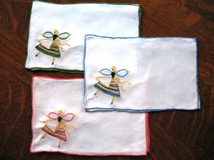 marghab-008 A set of Marghab Dancer cocktail napkins, which came in several colors.