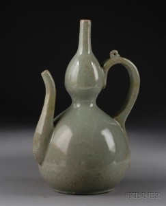 skinnter-lot-149-koryo-celadon-ewer Koryo celadon ewer