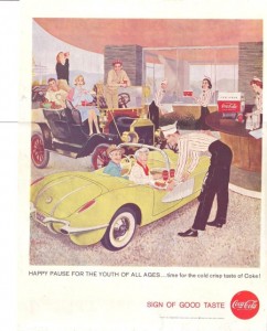 1958-ad-with-carhop-serving-coke-to-hipster-grannies 1958 ad with carhop serving Coke to hipster grannies