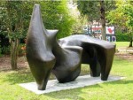 henry-moore-reclining-figure Henry Moore's "Reclining Figure" was stolen in 2005. Police believe the bronze statue, worth $4.6 million, was melted down and sold for scrap for about $4,000.