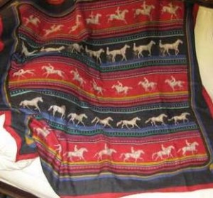 horse-motif-hermes-scarf Horse-motif Hermès scarf