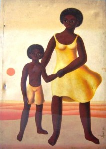 mother-and-child-oil-painting Mother and child oil painting