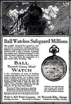ballble7 An advertisement for a "Ball Watch."