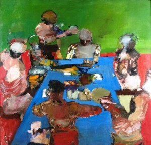 judy-lodge Judy Lodge oil on canvas, "The Table"