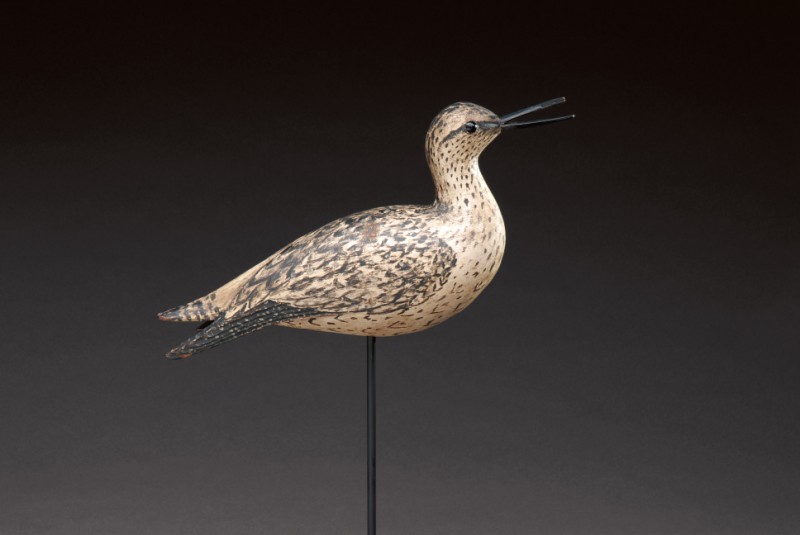 open-bill-calling-yellowlegs-with-dropped-wings Open-bill Calling Yellowlegs with dropped wings by A. Elmer Crowell (1862-1952), East Harwich, Ma., circa 1910. Estimated value at auction: $150,000 to $250,000. (Photo courtesy Copley Fine Art Auctions)