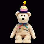 122806happybirthday Beanie Baby