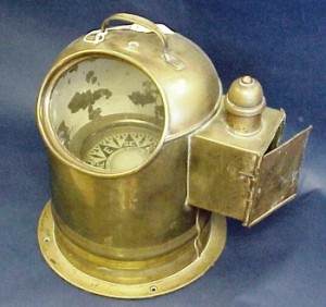 4-3-19a Gimbals on a compass to allow the compass to remain readable regardless of the pitching of the ship.